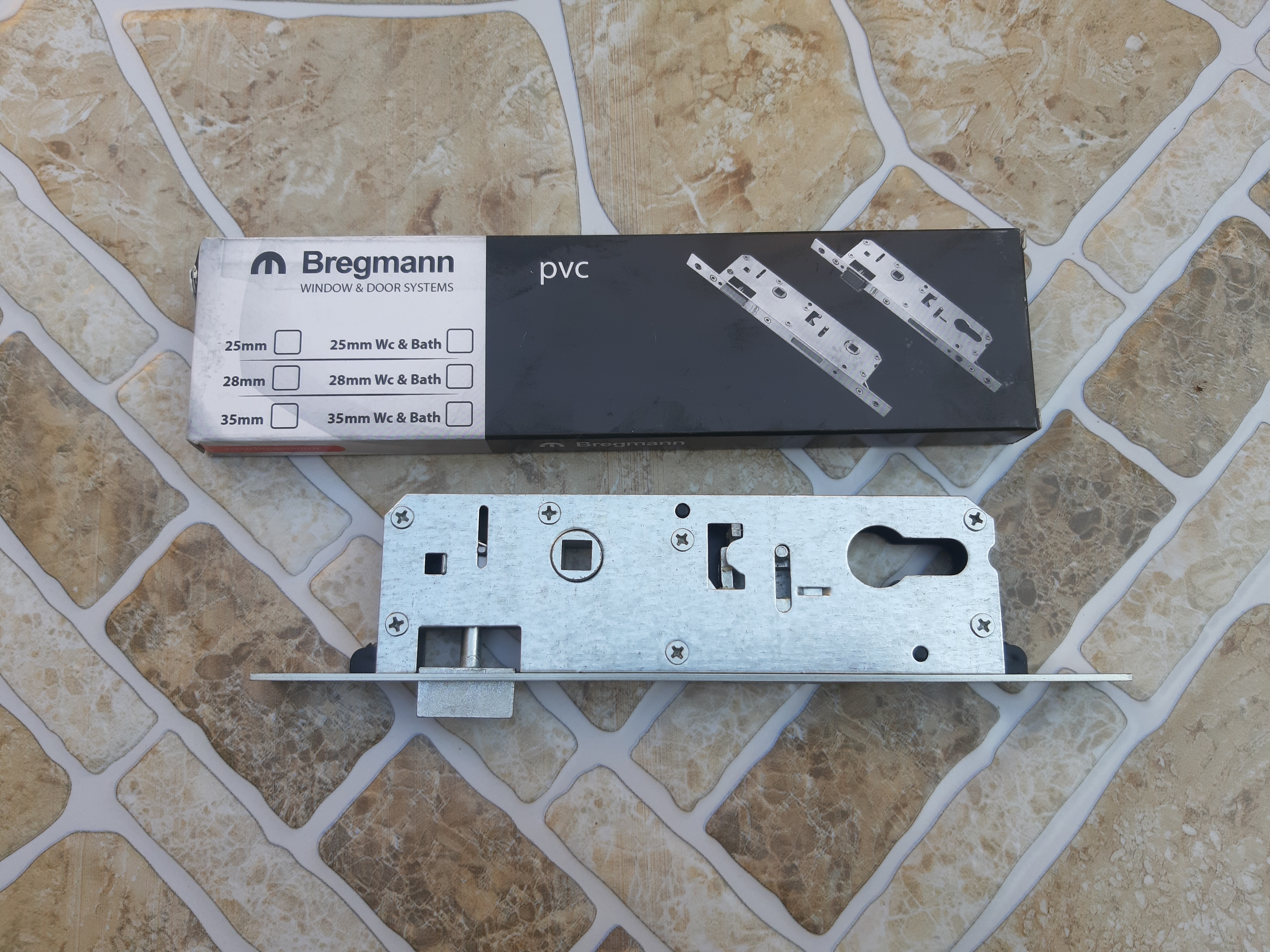 قفل سوئیچی upvc برگمن Bregmann
